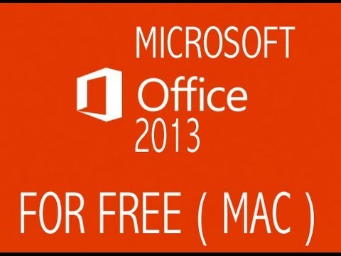 Office For Mac Free Download 2013